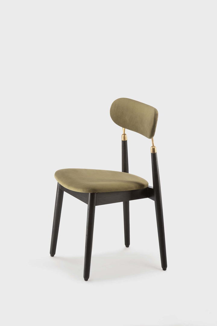 7.1 Oak Dining Chair in Black