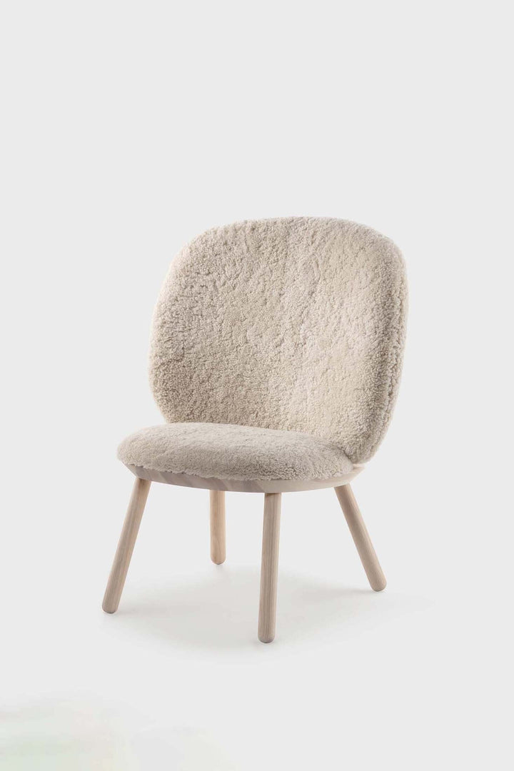 Naïve Low Chair Genuine Sheepskin