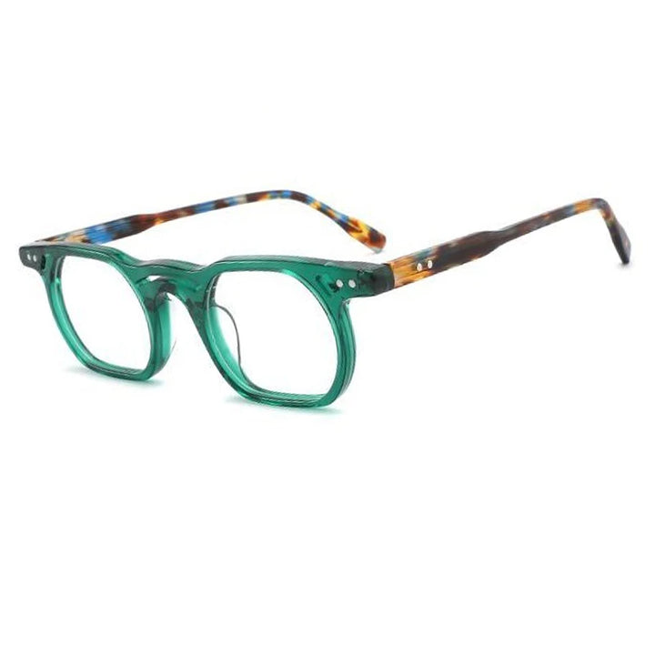 VistaRiv Square Acetate Readers – Retro Rivet Collection