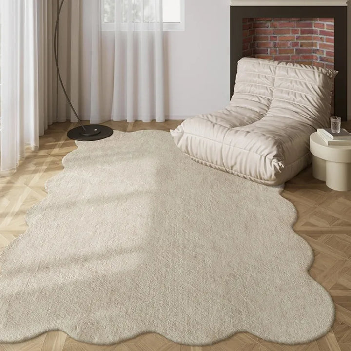 SoftSerenity Irregular Plush Rug