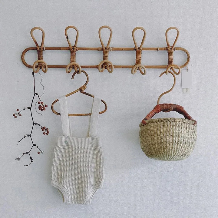 Clothing Hook Rattan