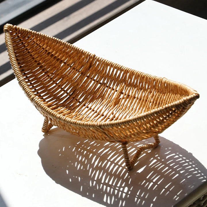 SkandiShop Imitation Rattan Storage Basket