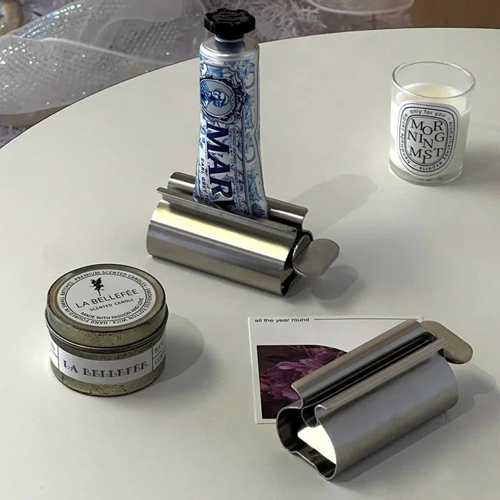 SteelRoll Toothpaste Squeezer – Sleek & Efficient Dispenser