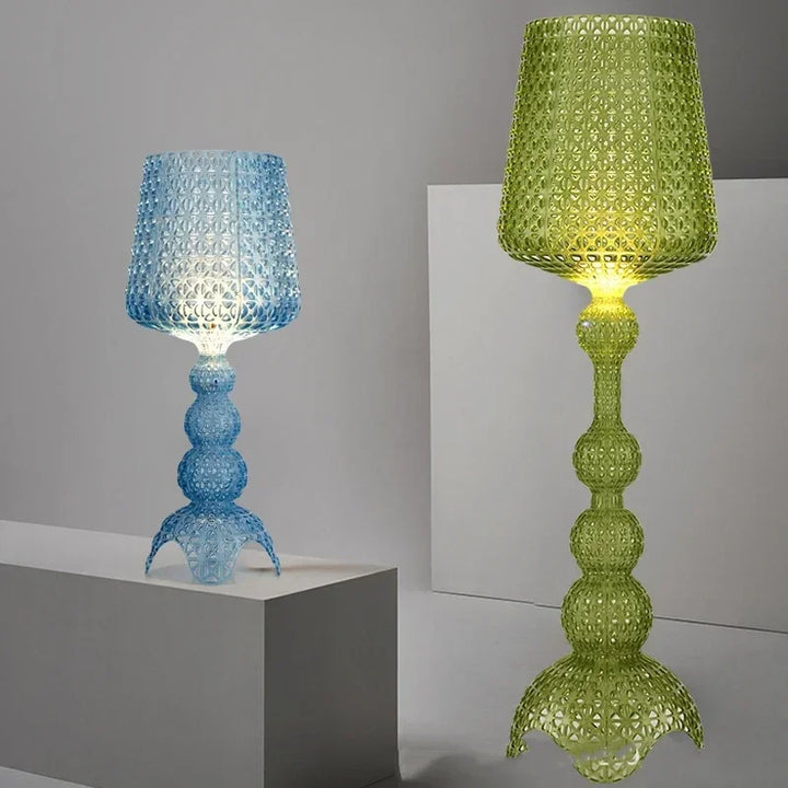 VetroGlow Goblet Floor Lamp – Italian Designer LED Light