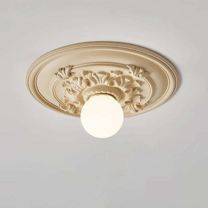 ParisianGlow Ceiling Lamp – French Retro Elegance