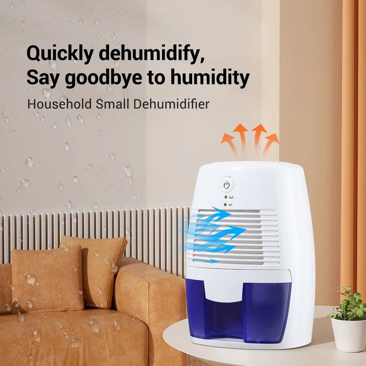 Electric Portable Dehumidifier Air Purifier USB Mute Moisture Absorbers Air Dryer For Home Room Office Kitchen Deodorizer Dryer