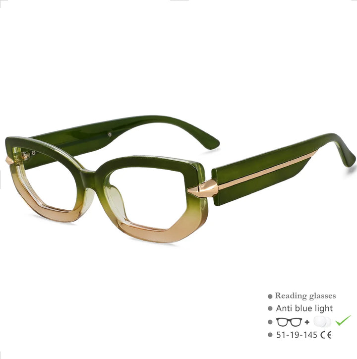 SkandiShop Retro Arrow Frame Reading Glasses – Classic Design, Clear Vision