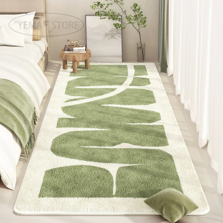 GreenWave Abstract Art Stripe Rug