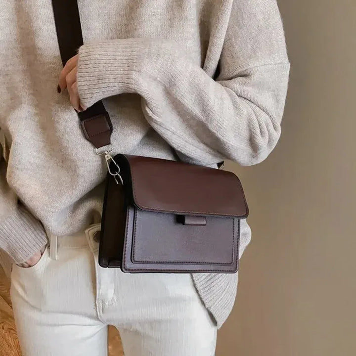 Classic Elegance PU Leather Crossbody Bag