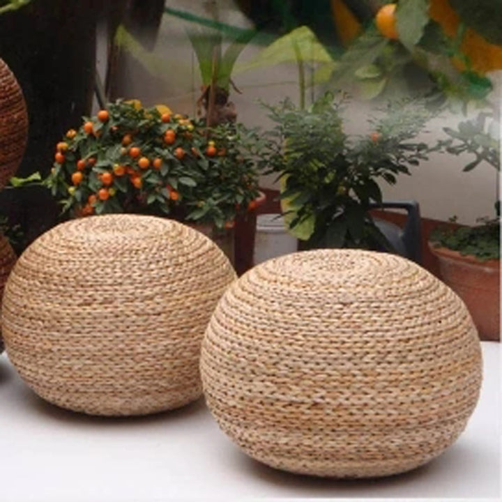 Hand made rattan stool