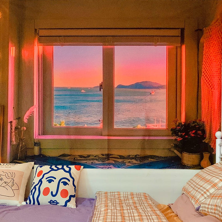 Sunset wall cloths